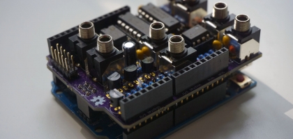 The Synapse shield with Arduino Uno