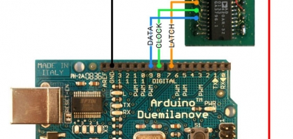Arduino 2009 + 16bit DAC board